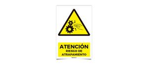 Atencion Riesgo de Atrapamiento B