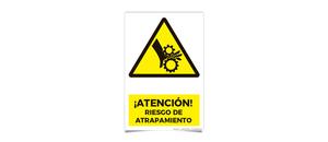 Atencion Riesgo de Atrapamiento