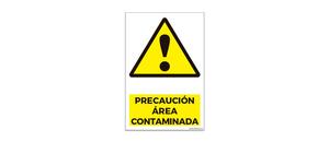 Precaucion Area Contaminada