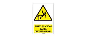 Precaucion Caida Distinto Nivel