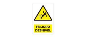 Peligro Desnivel