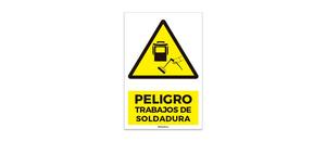 Peligro Trabajos de Soldadura