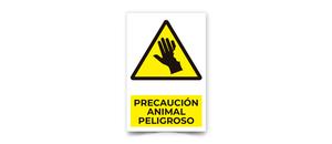 Precaucion Animal Peligroso