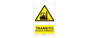Transito de Grua Horquilla