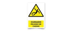 Cuidado Peligro de Caidas
