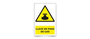 Llave de Paso de Gas