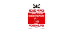 Recinto Privado Prohibido el Paso
