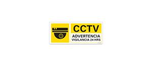 CCTV Advertencia Vigilancia 24 Hrs