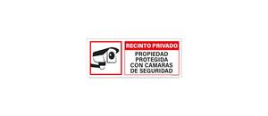 Recinto Privado Propiedad Protegida con Camaras de Seguridad