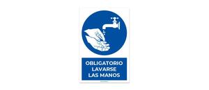 Obligatorio Lavarse las Manos