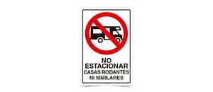 No Estacionar Casas Rodantes Ni Similares