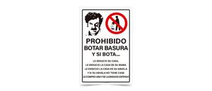 Prohibido Bota Basura Pablo Escobar B