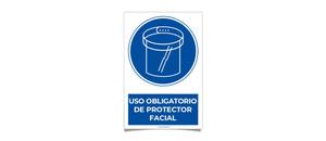 Uos Obligatorio de Protector Facial