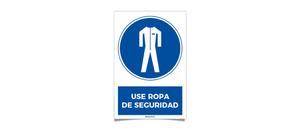 Use Ropa de Seguridad