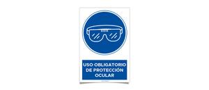 Uso Obligatorio de Proteccion Ocular
