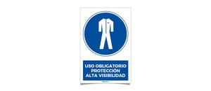 Uso Obligatorio Proteccion de Alta Visibilidad