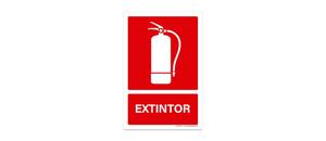 Extintor a