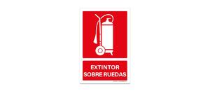 Extintor sobre Ruedas