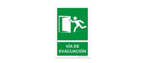 Via de Evacuacion Corriendo Izquierda
