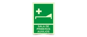 Fotoluminiscente Sala de Primeros Auxilios