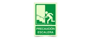 Precaucion Escalera Derecha