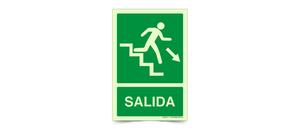 Salida Escalera Derecha Abajo