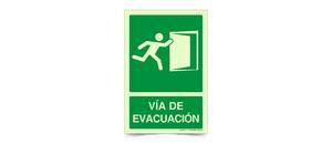 Via de Evacuacion Derecha Corriendo
