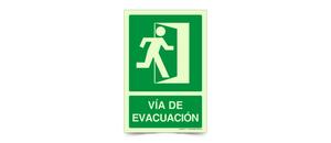 Via de Evacuacion Derecha