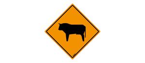 Animales en la Via