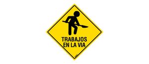 R 1 Trabajos en la Via Amarillo a