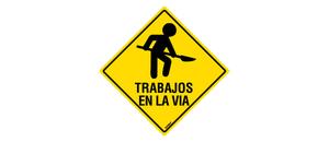R 1 Trabajos en la Via Amarillo