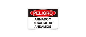 Peligro Armado y Desarme de Andamios