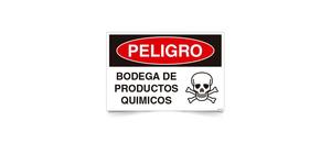 Peligro Bodega de Productos Quimicos
