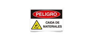 Peligro Caida de Materiales
