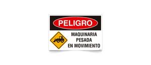 Peligro Maquinaria Pesada en Movimiento