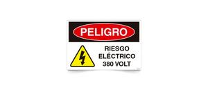 Peligro Riesgo Electrico 380 Volt