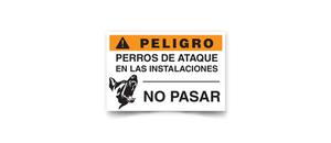 Peligro Perros de Ataque