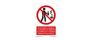 Se Prohibe el Ingreso y Consumo de de Bebidas al