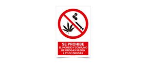 Se Prohibe el Ingreso y Consumo de Drogas