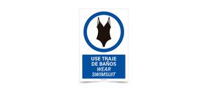 Use Traje de Banos Esp Ing
