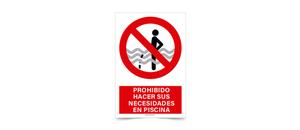 Prohibido Hacer Sus Necesidades en Pisicna